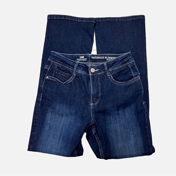 Lee Platinum Label Naturally Slimming Bootcut Jeans Size 6 Short - Picture 2 of 5